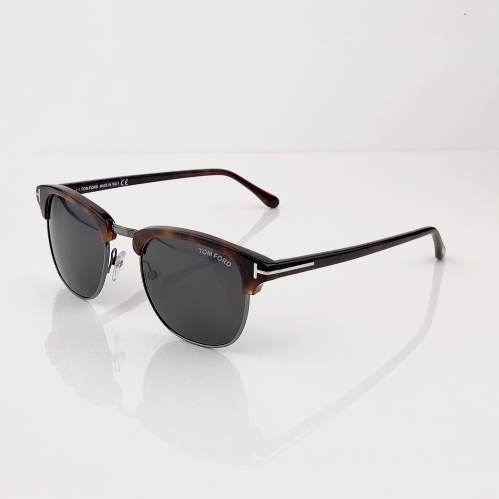 New TOM FORD Henry Square Sunglasses FT0248 52A - Picture 6 of 16